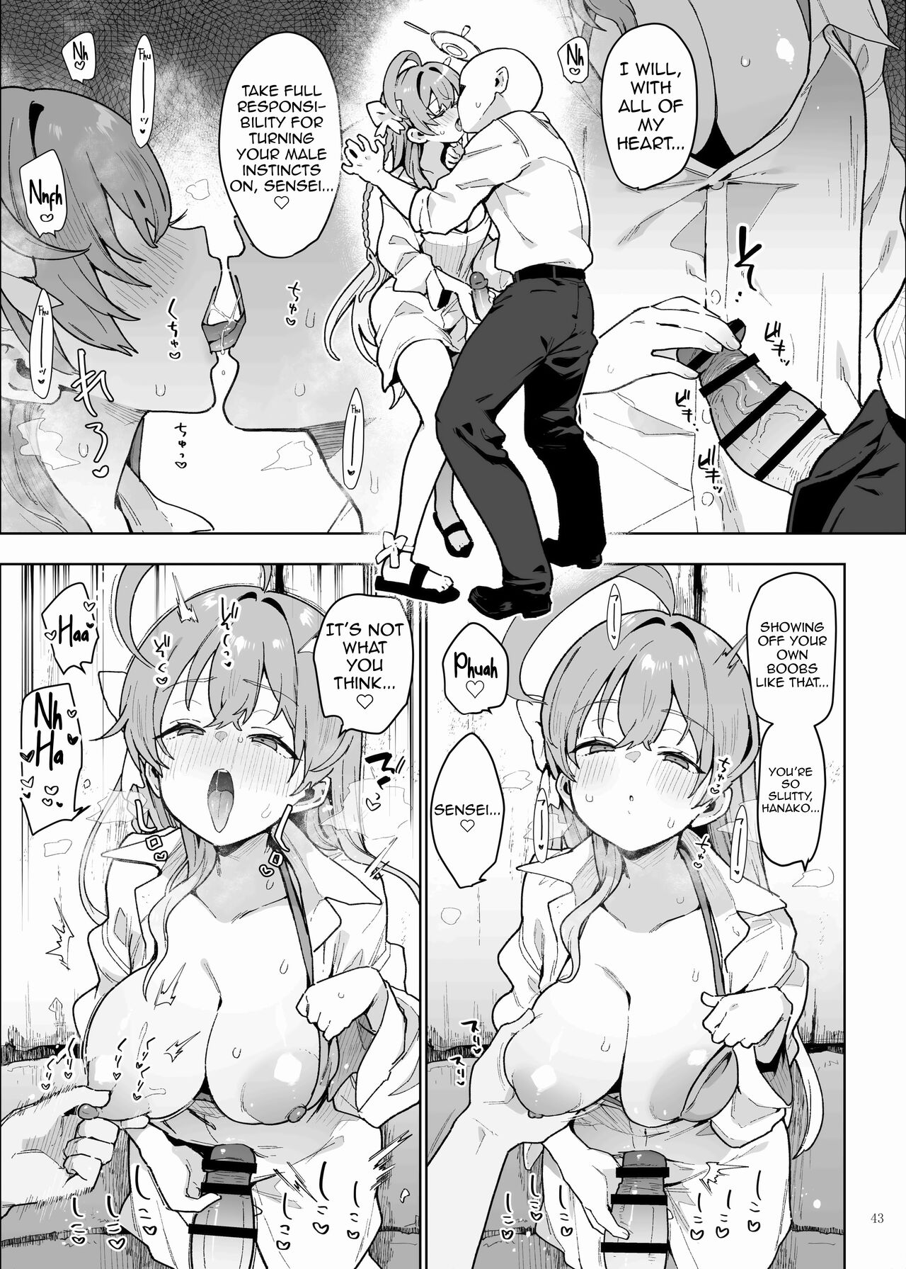 BluArch Icha Love Ero Goudou "Zetsurin Taisai" page 45