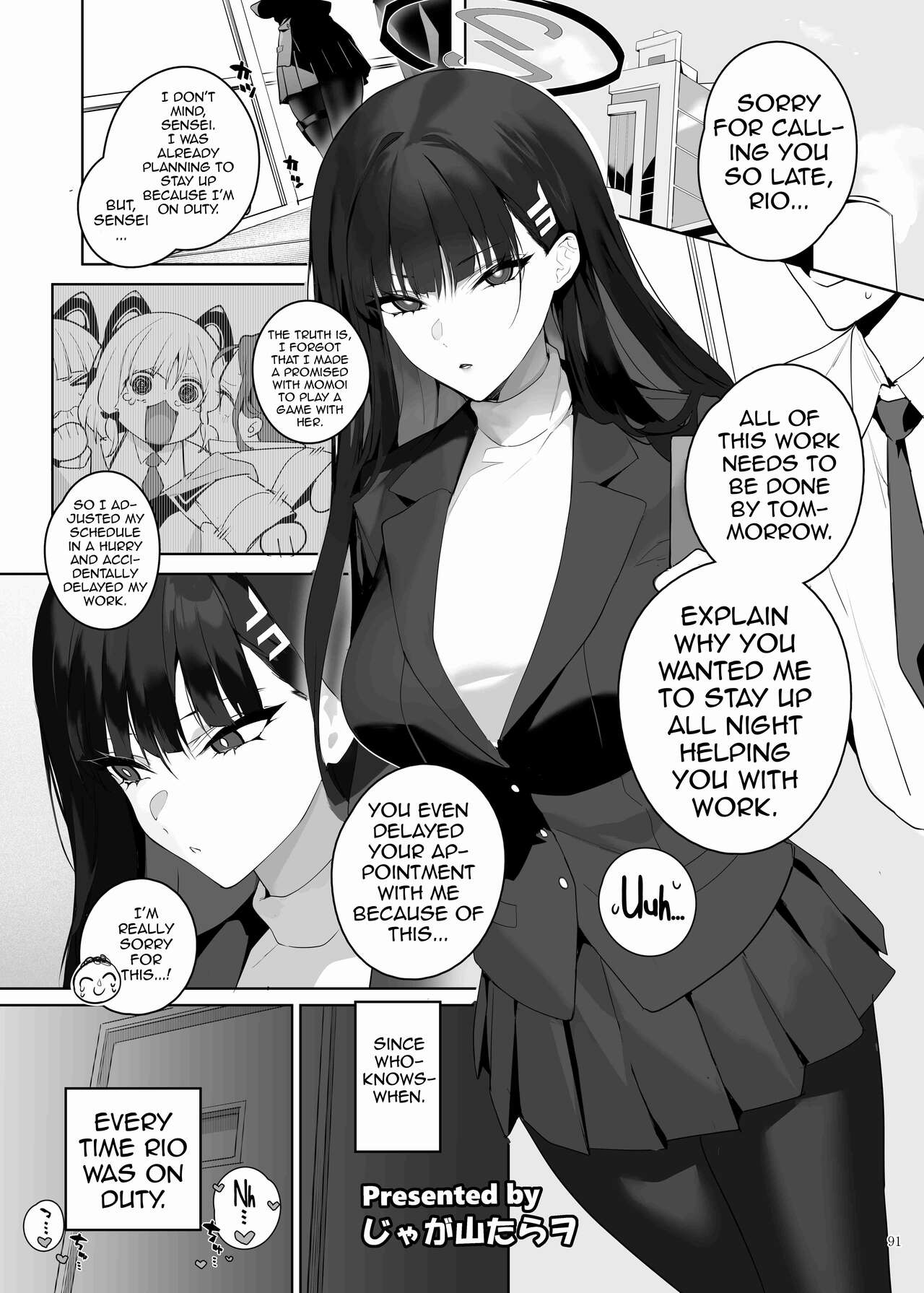 BluArch Icha Love Ero Goudou "Zetsurin Taisai" page 93