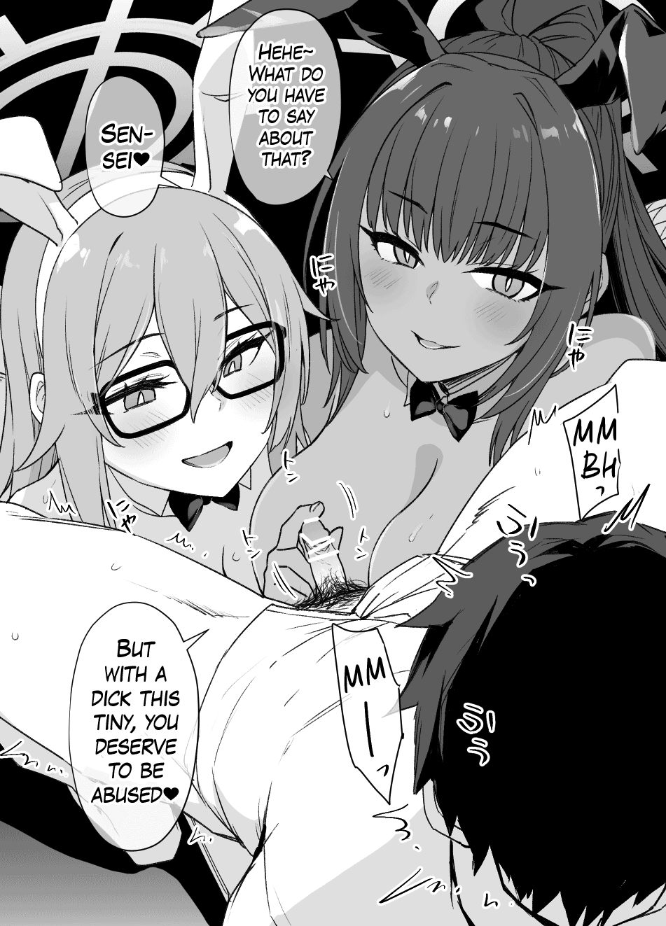 Blue Archive: Brainwashing Bunny Slave page 10