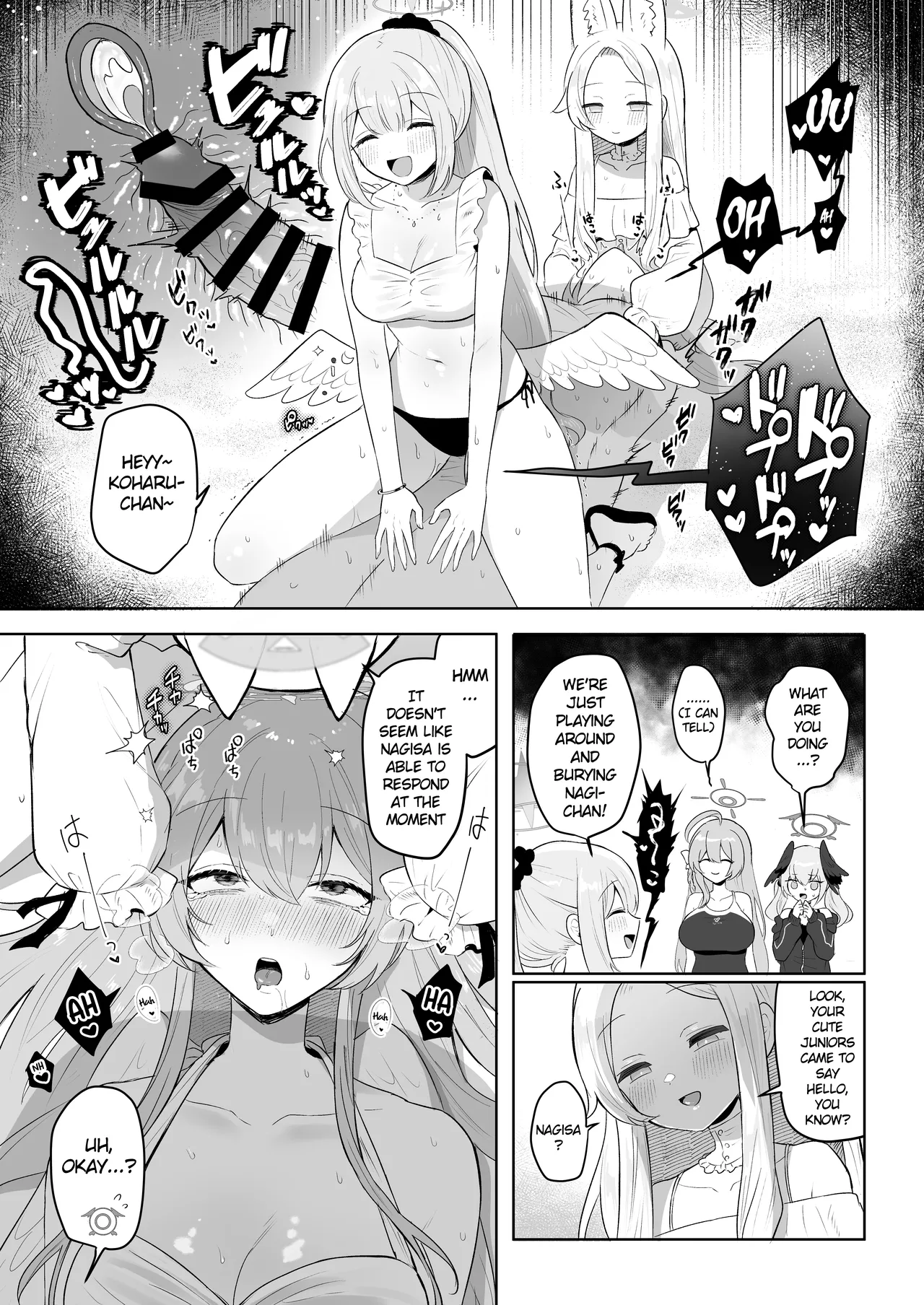Blue Archive Futanari Anthology page 114