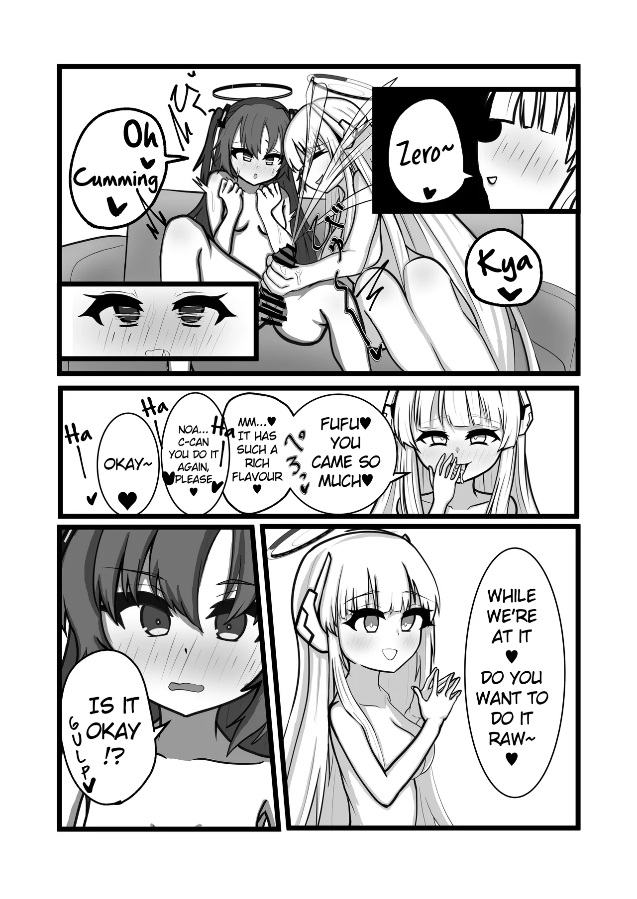 Blue Archive Futanari Anthology page 50