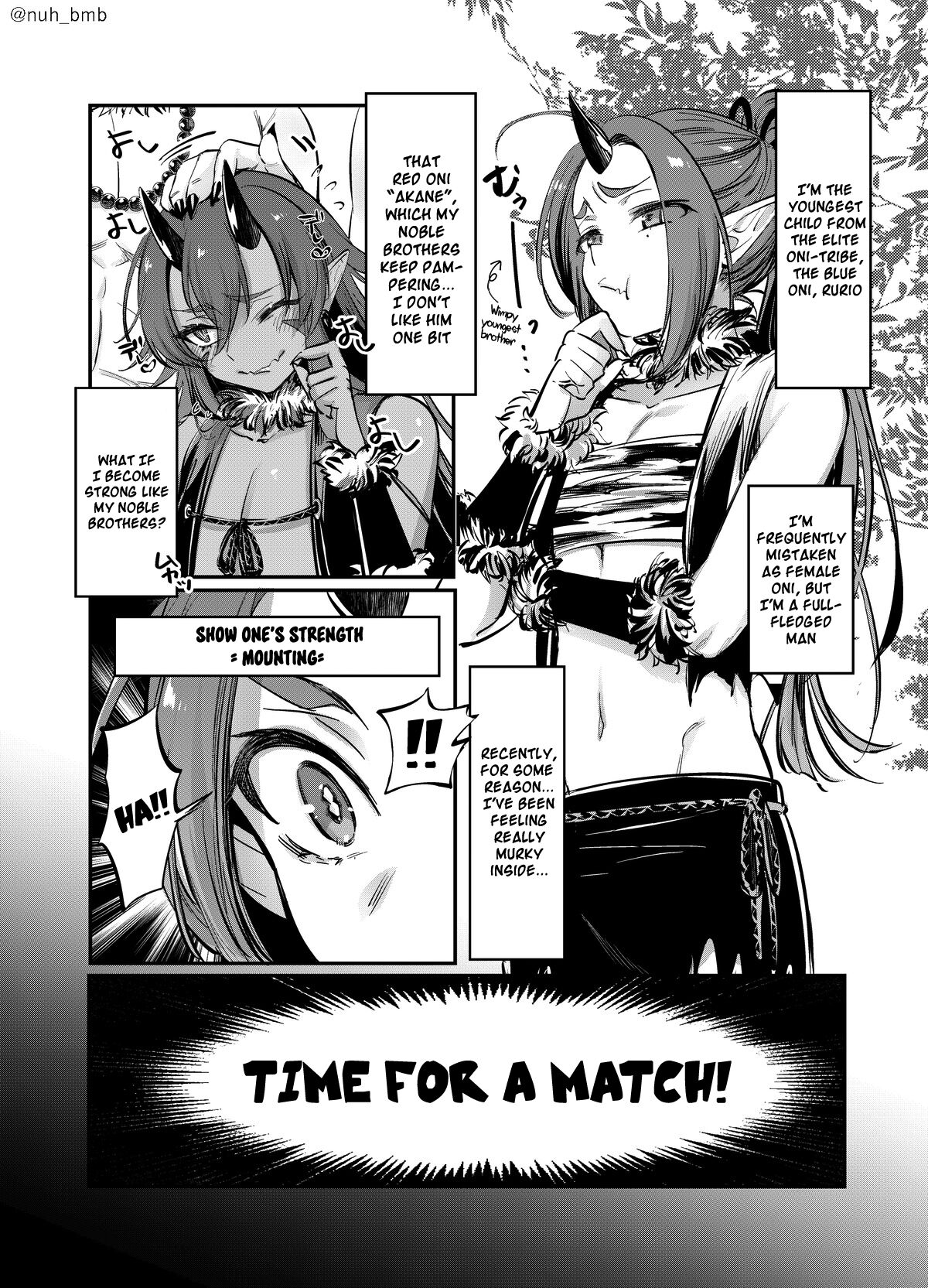 Blue Oni-kun and Red Oni-kun page 4