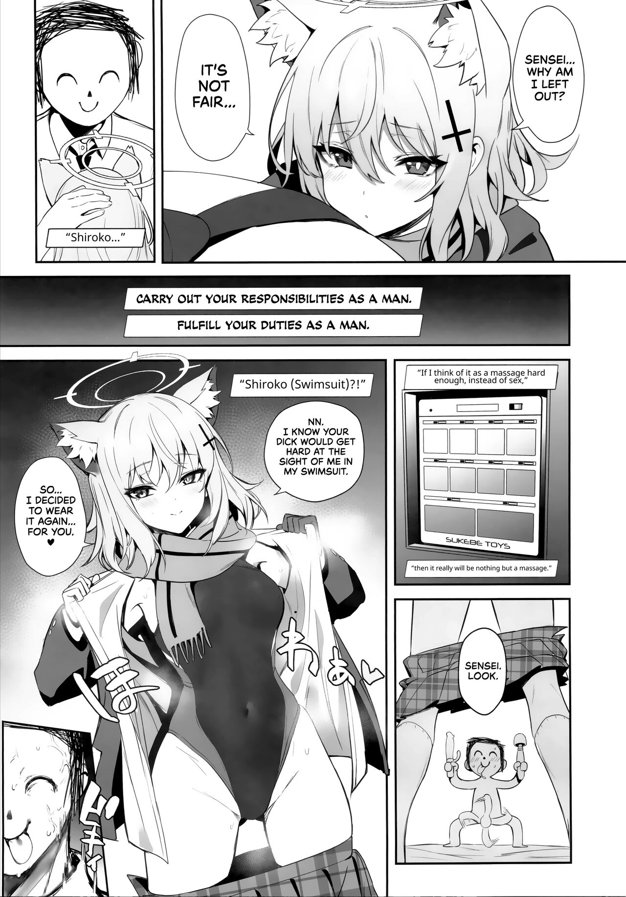 Blyew Archive ~Being Taken To A Love Hotel By An EXTREMELY Horny Shiroko~ page 10