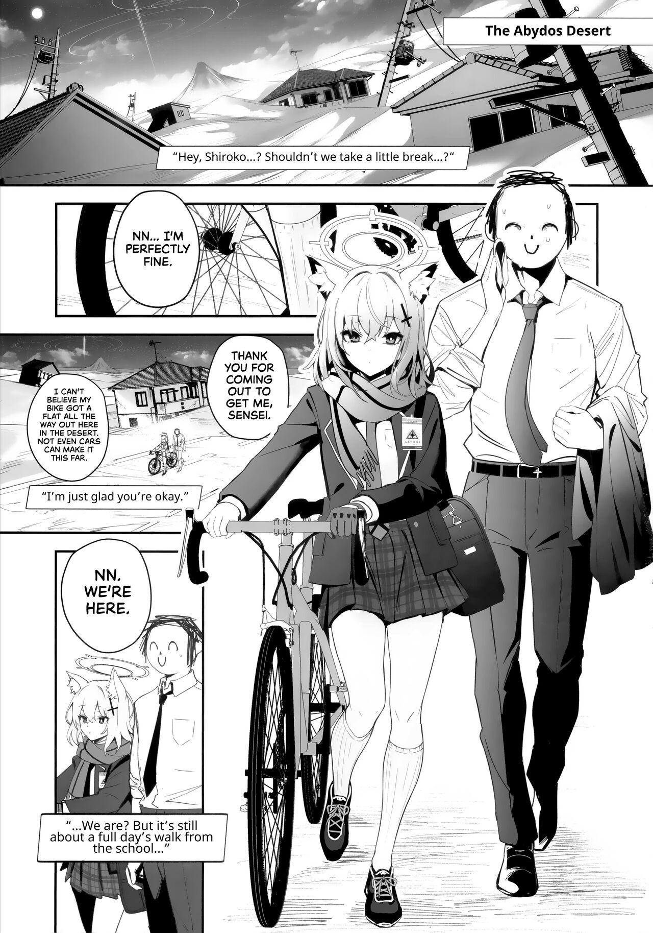 Blyew Archive ~Being Taken To A Love Hotel By An EXTREMELY Horny Shiroko~ page 2