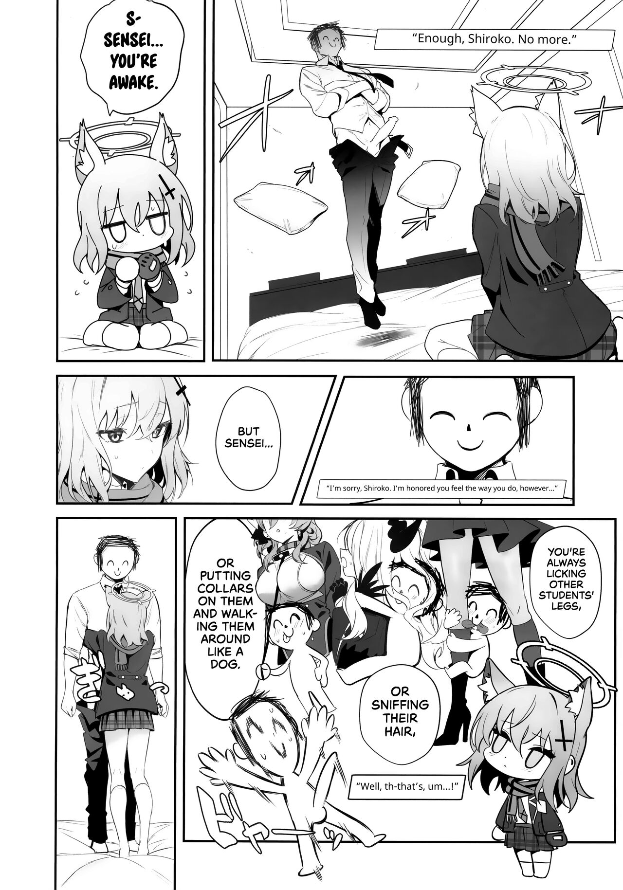 Blyew Archive ~Being Taken To A Love Hotel By An EXTREMELY Horny Shiroko~ page 9