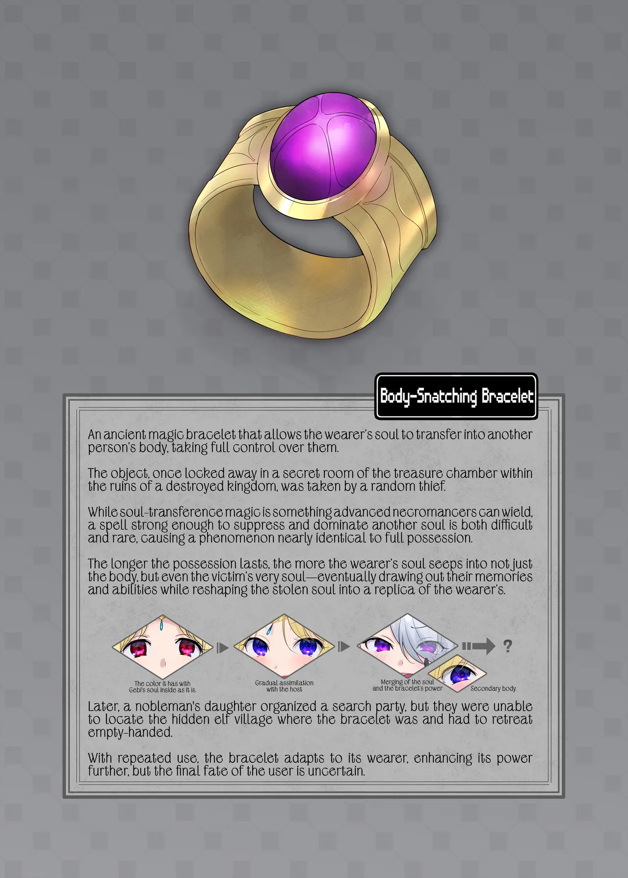 Body-Snatching Bracelet page 52