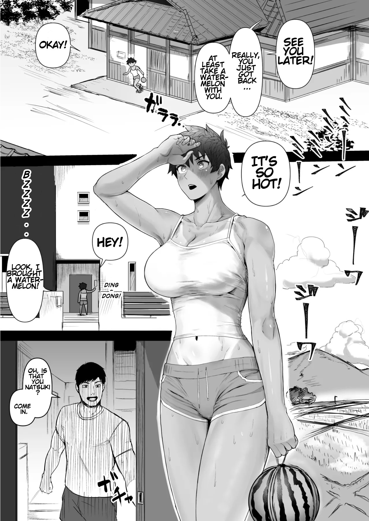 Boish de Takashinchou na Kasshoku Oreko-domo to Ase-mure Icharabu Ecchi Shimakuru Hon｜Having lots of sweaty, lovey-dovey sex with tall, boyish, brown-skinned tomboys. page 2
