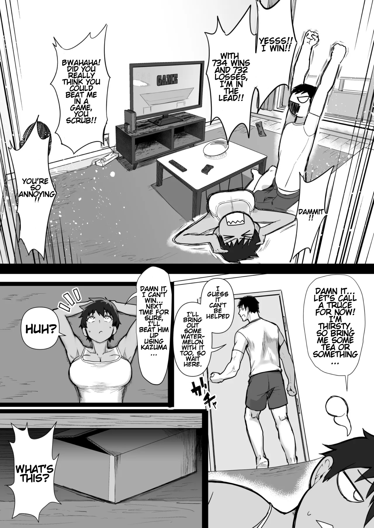Boish de Takashinchou na Kasshoku Oreko-domo to Ase-mure Icharabu Ecchi Shimakuru Hon｜Having lots of sweaty, lovey-dovey sex with tall, boyish, brown-skinned tomboys. page 4