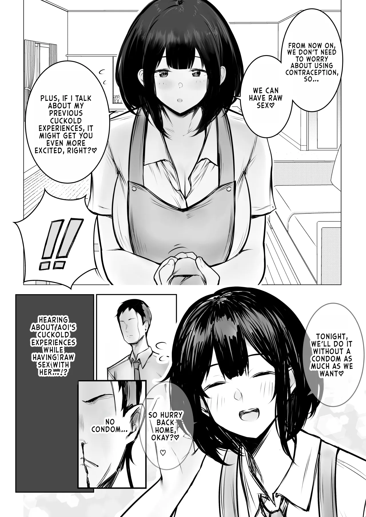 Boku dake ni Amaesasete Kureru Kyonyuu JK Tsuma o Hoka no Otoko ni Dakasete Mita 9 page 10