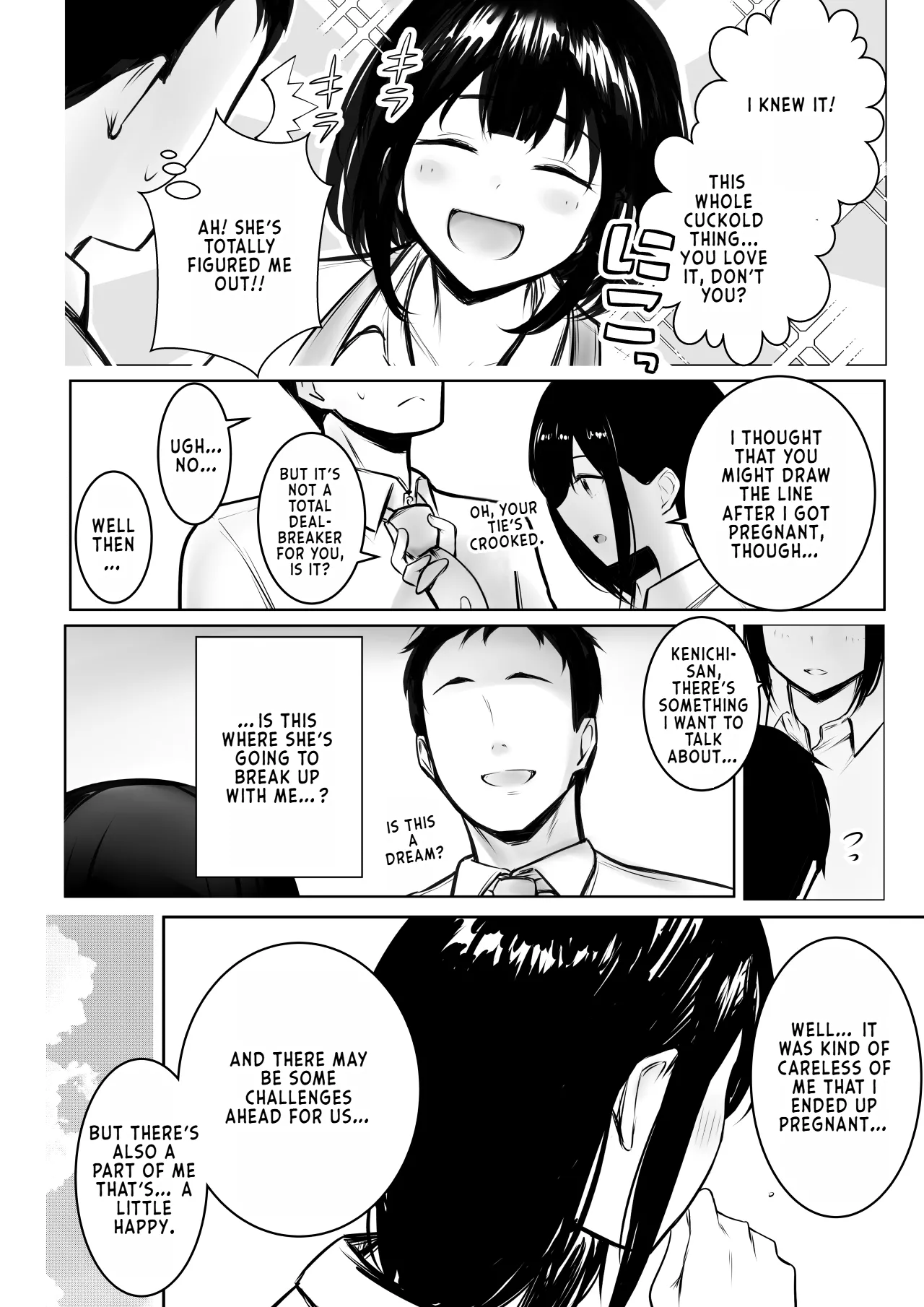 Boku dake ni Amaesasete Kureru Kyonyuu JK Tsuma o Hoka no Otoko ni Dakasete Mita 9 page 9