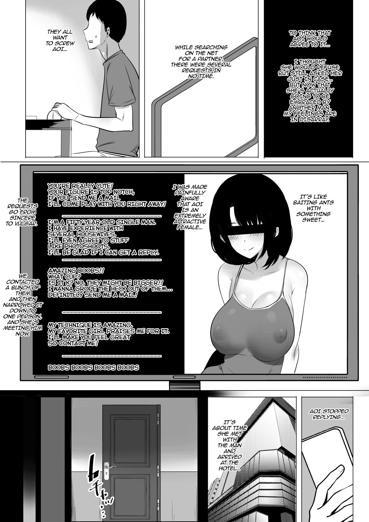 Boku dake ni Amaesasete Kureru Kyonyuu JK Tsuma o Hoka no Otoko ni Dakasete Mita page 15
