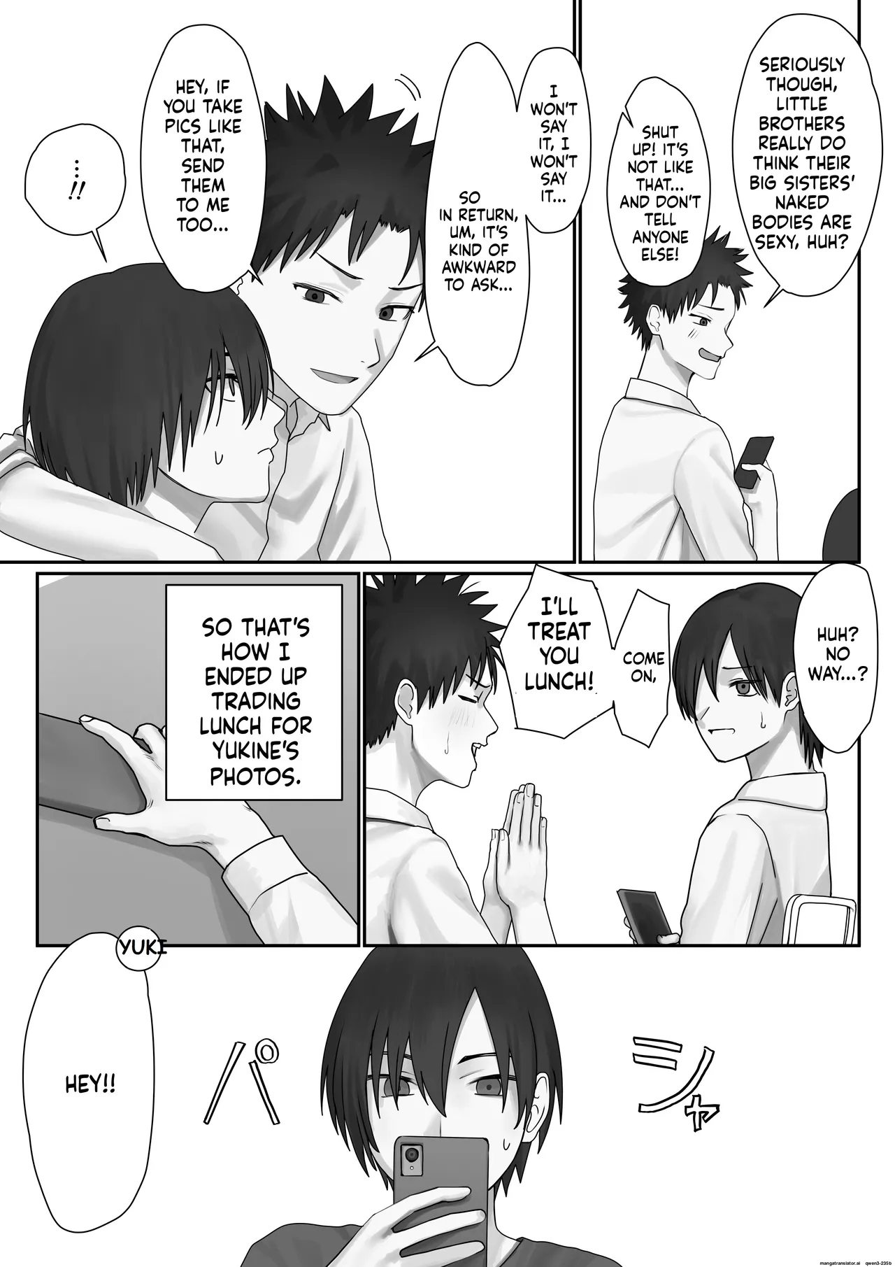 Boku dake no yuki ane page 12