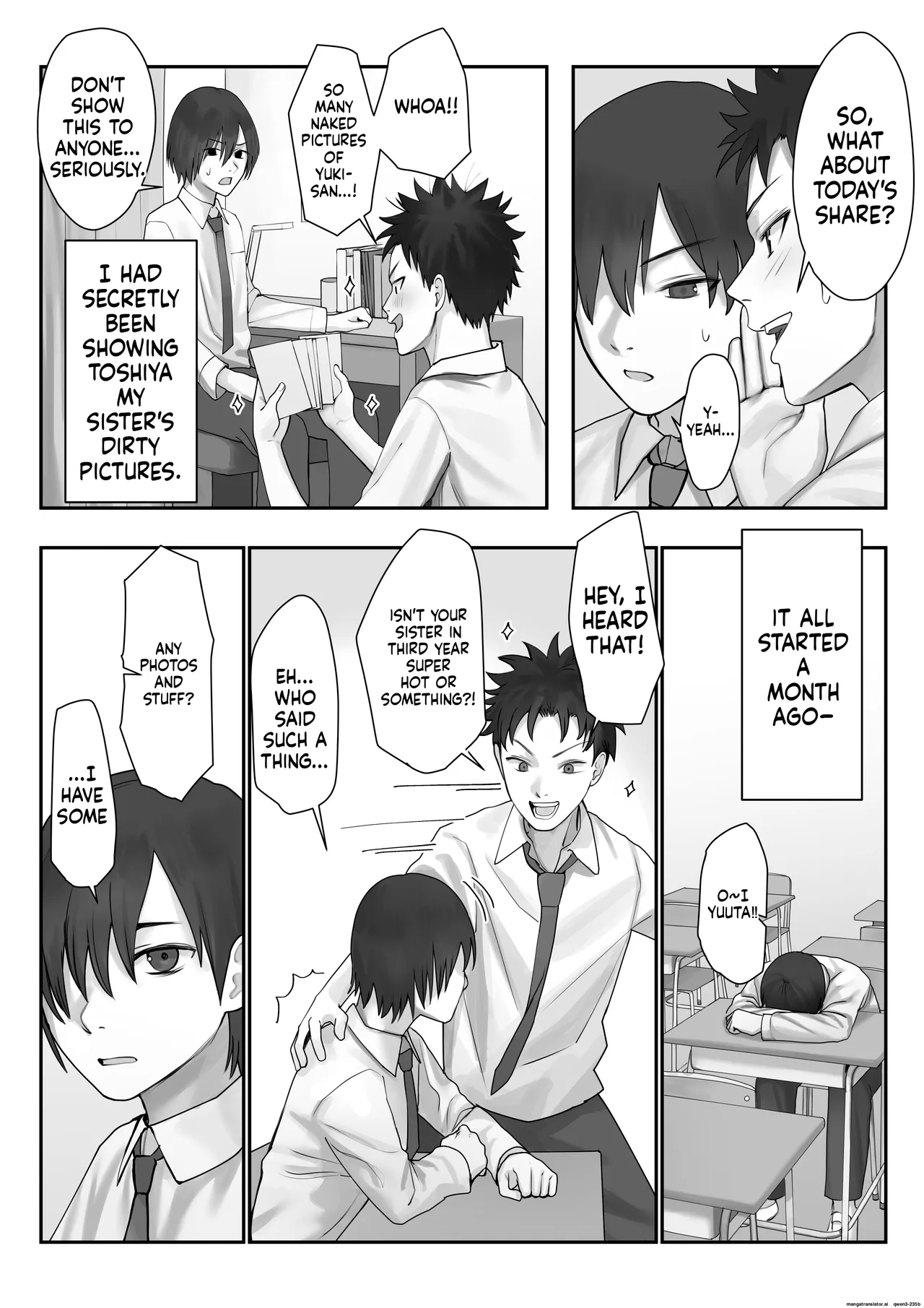 Boku dake no yuki ane page 8