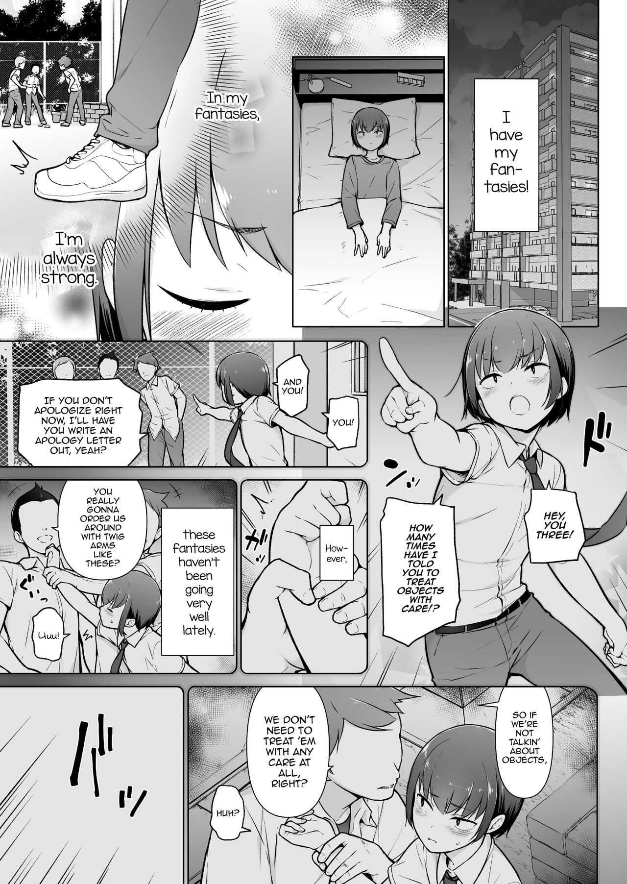 Boku ni Fuuki wa Mamorenai!? page 4