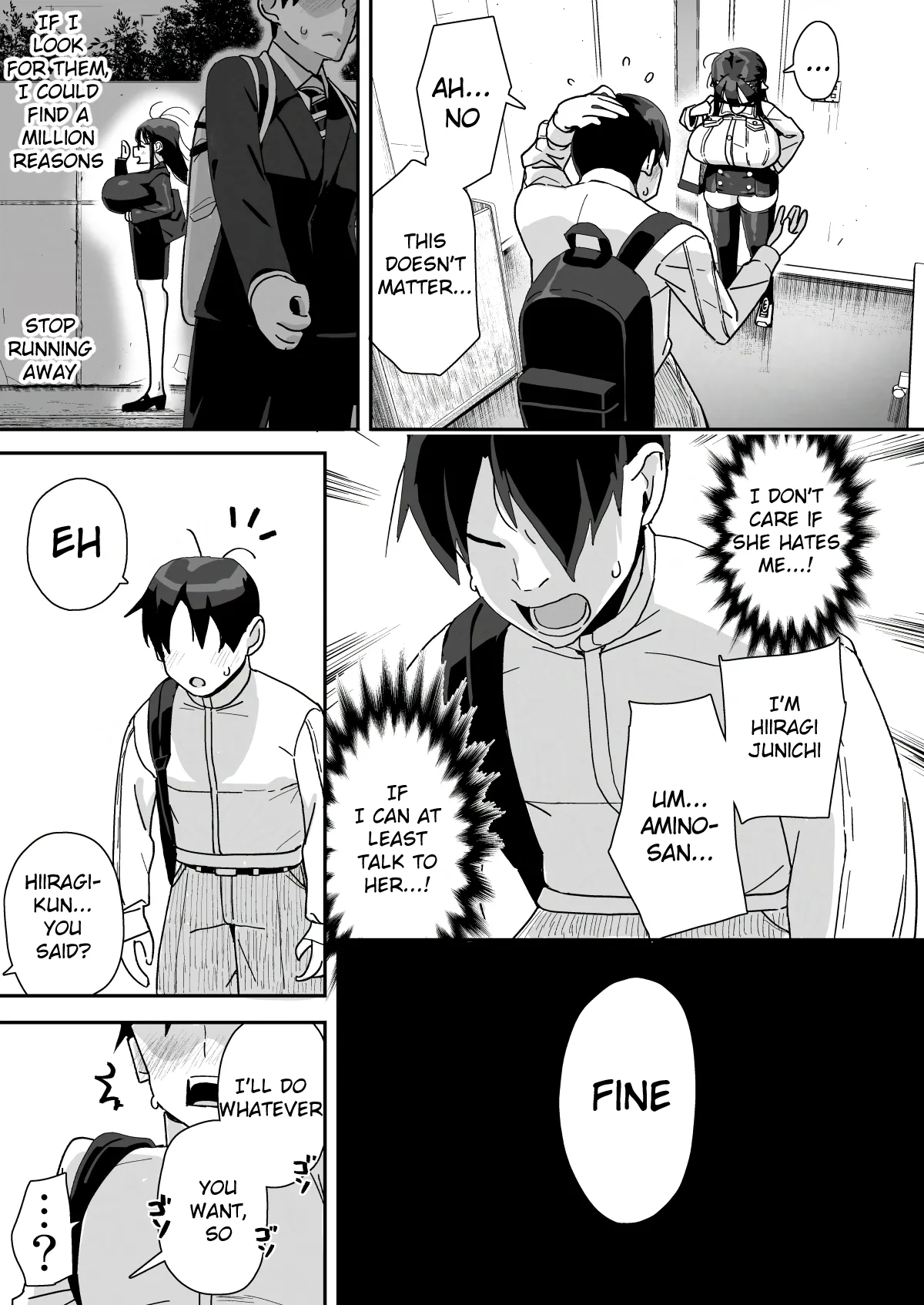 Boku ni Haishin Bare shita U-Cup Chinkobi Joshi Amino-san page 19