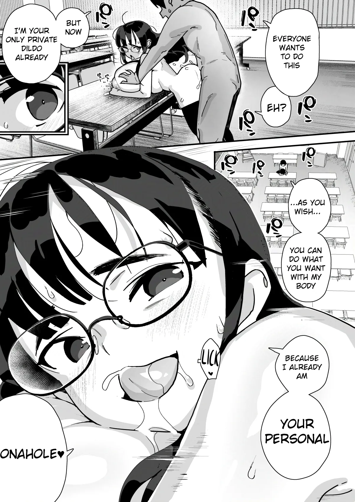 Boku ni Haishin Bare shita U-Cup Chinkobi Joshi Amino-san page 49