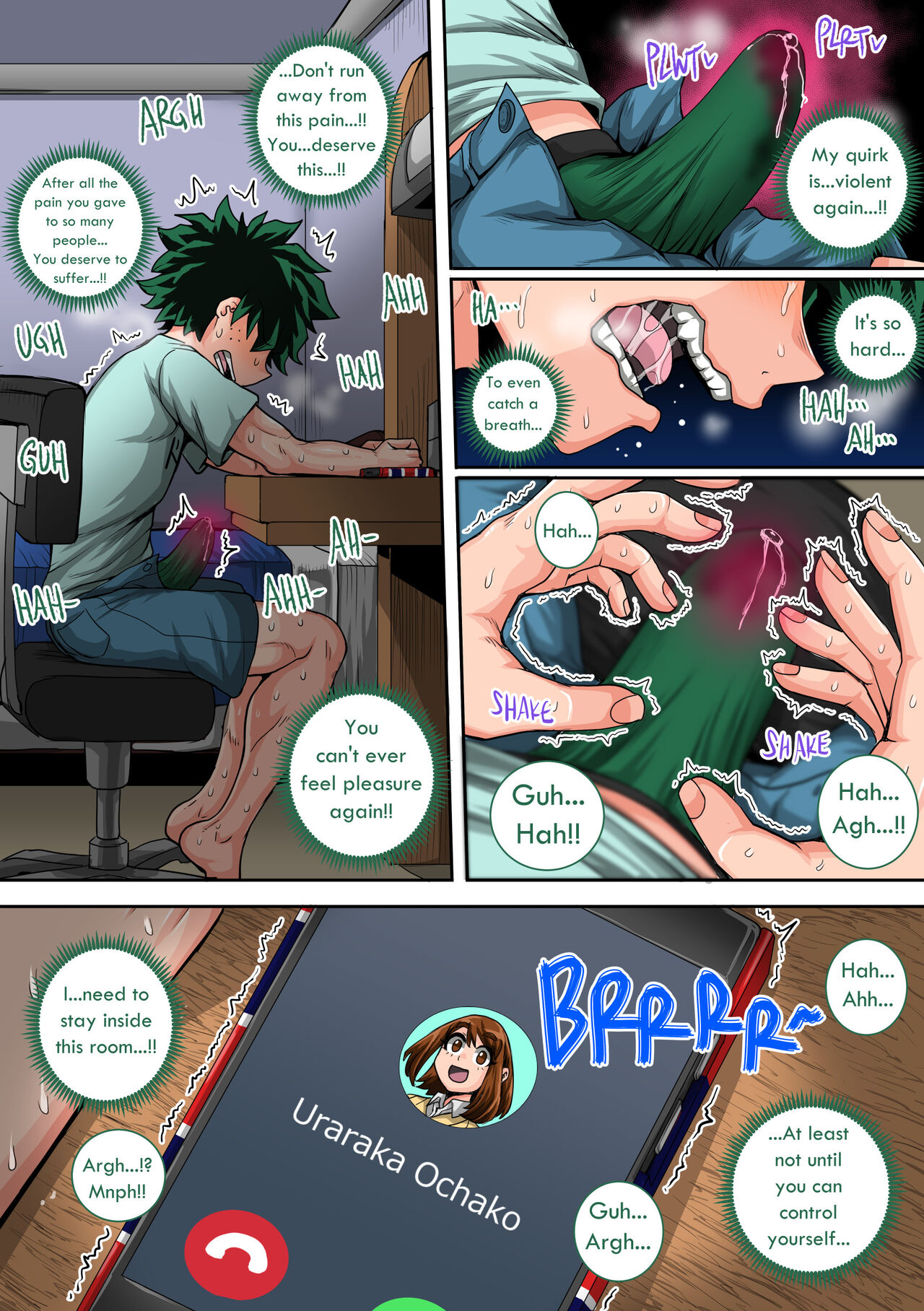 Boku No Harem Academia Ch. 8: Breaking into a Broken Heart page 14