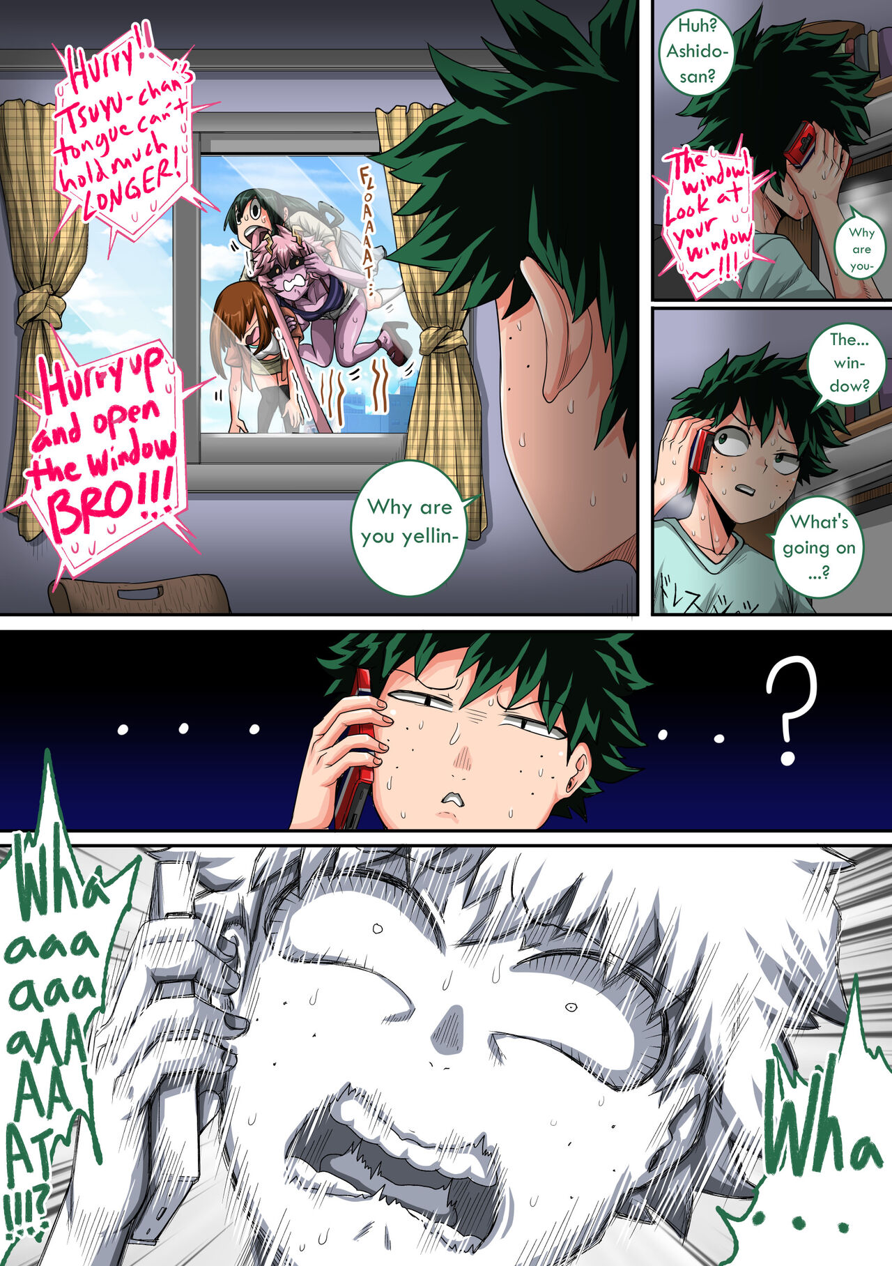 Boku No Harem Academia Ch. 8: Breaking into a Broken Heart page 16