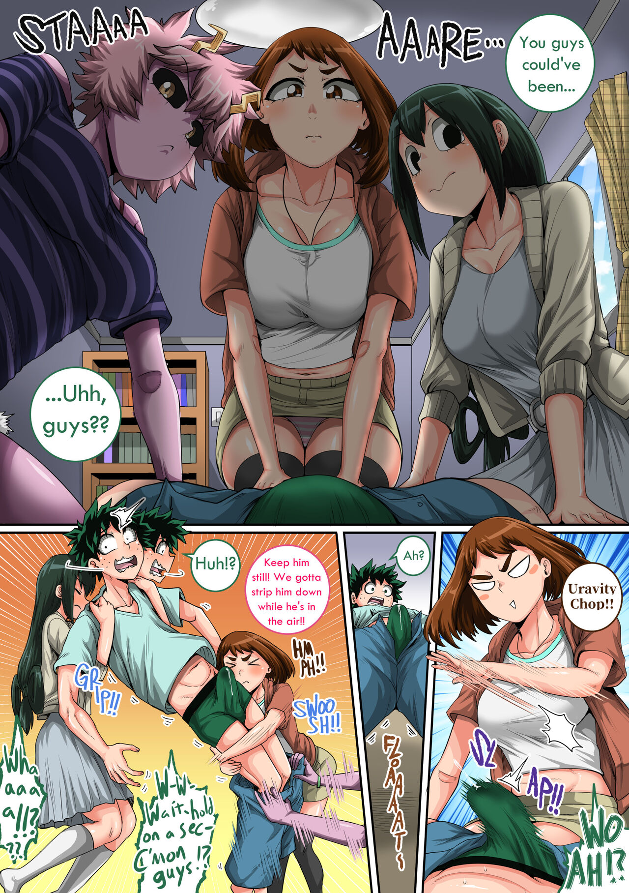 Boku No Harem Academia Ch. 8: Breaking into a Broken Heart page 18