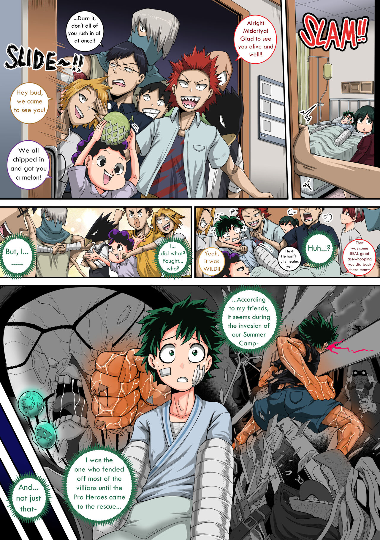 Boku No Harem Academia Ch. 8: Breaking into a Broken Heart page 5