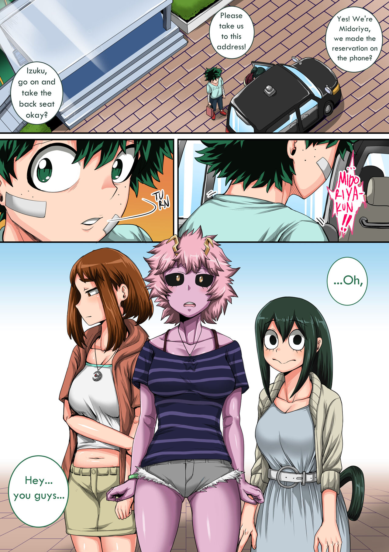 Boku No Harem Academia Ch. 8: Breaking into a Broken Heart page 7