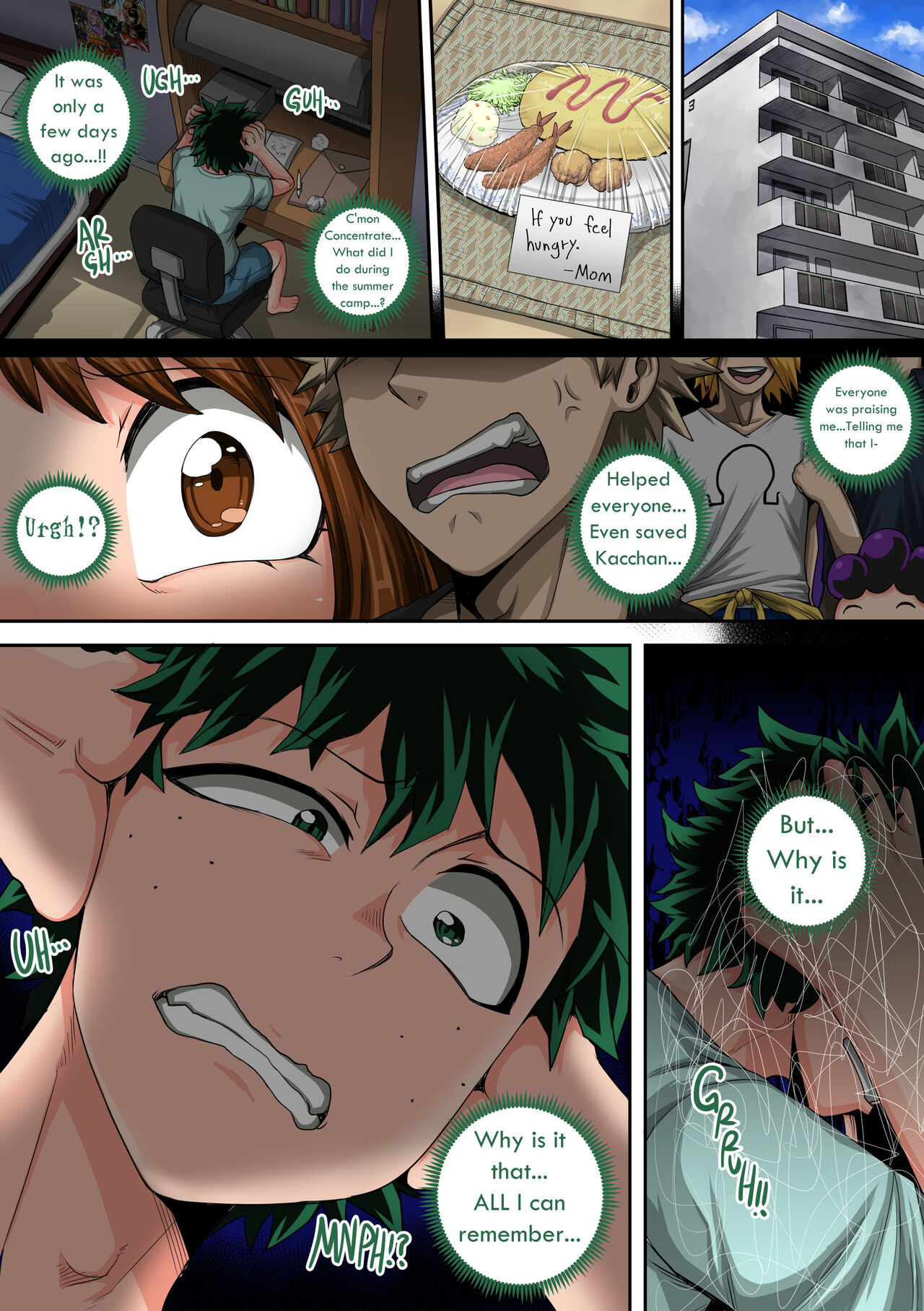 Boku No Harem Academia Ch. 8: Breaking into a Broken Heart page 9