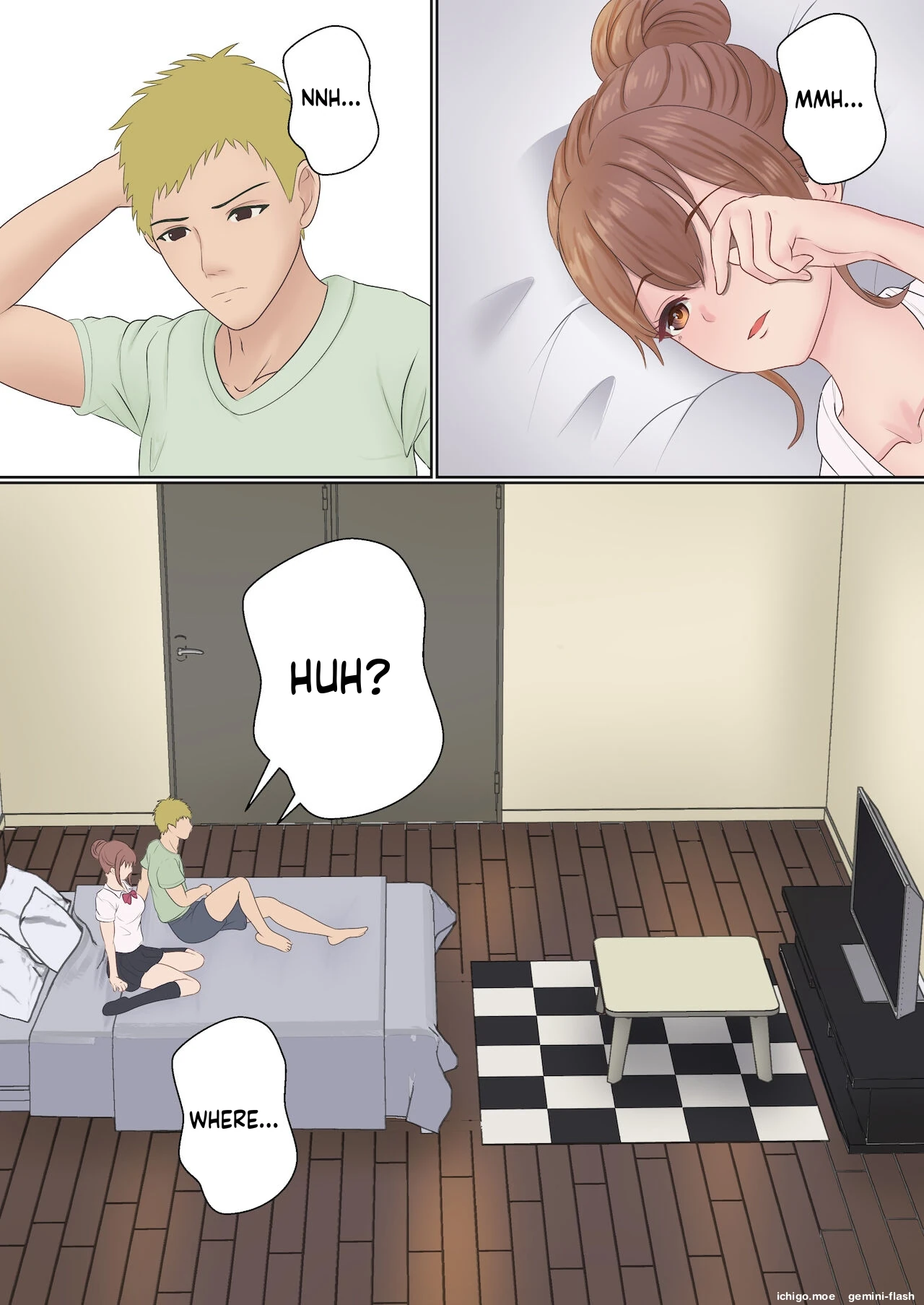 Boku no Kanojo ga Aniki to, Sex shinai to Derenai Heya ni Tojikomerareta page 11