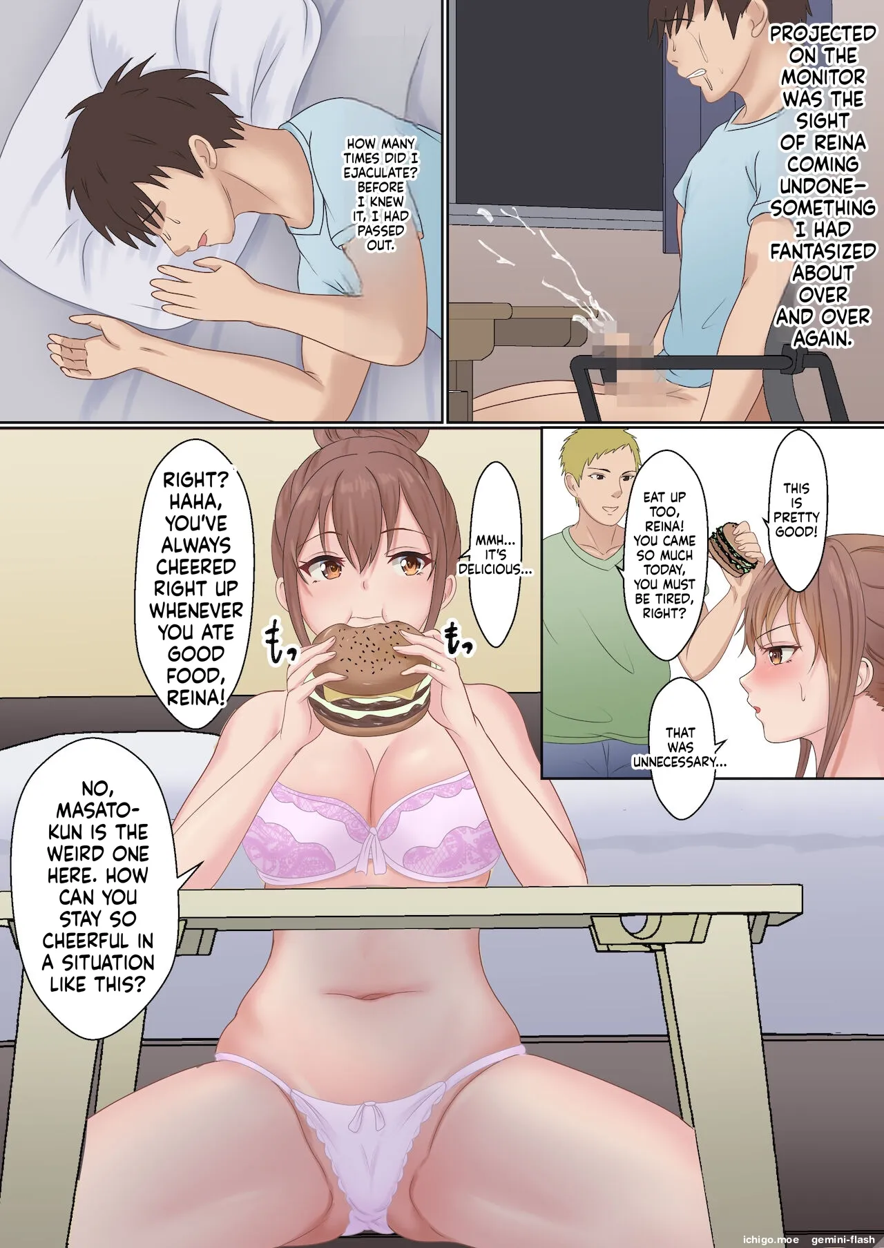 Boku no Kanojo ga Aniki to, Sex shinai to Derenai Heya ni Tojikomerareta page 55