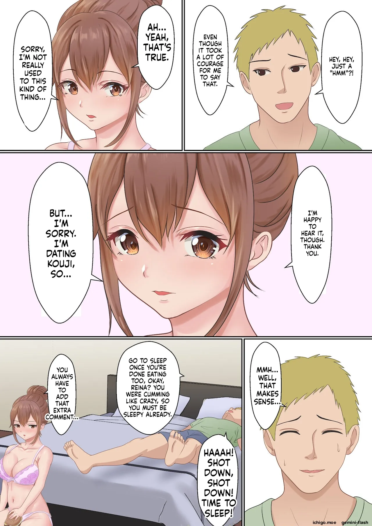Boku no Kanojo ga Aniki to, Sex shinai to Derenai Heya ni Tojikomerareta page 57