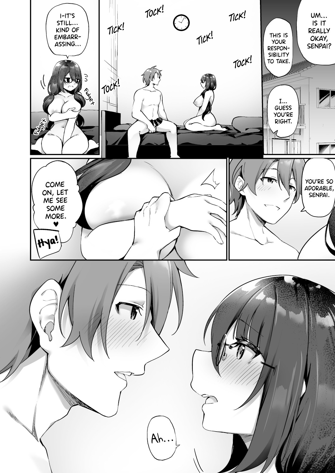 Boku no Koe o Kiku dake de Hatsujou Shichau Yandere Kyonyuu Kouhai ni Karada o Irekaerarete Shimatta! page 35