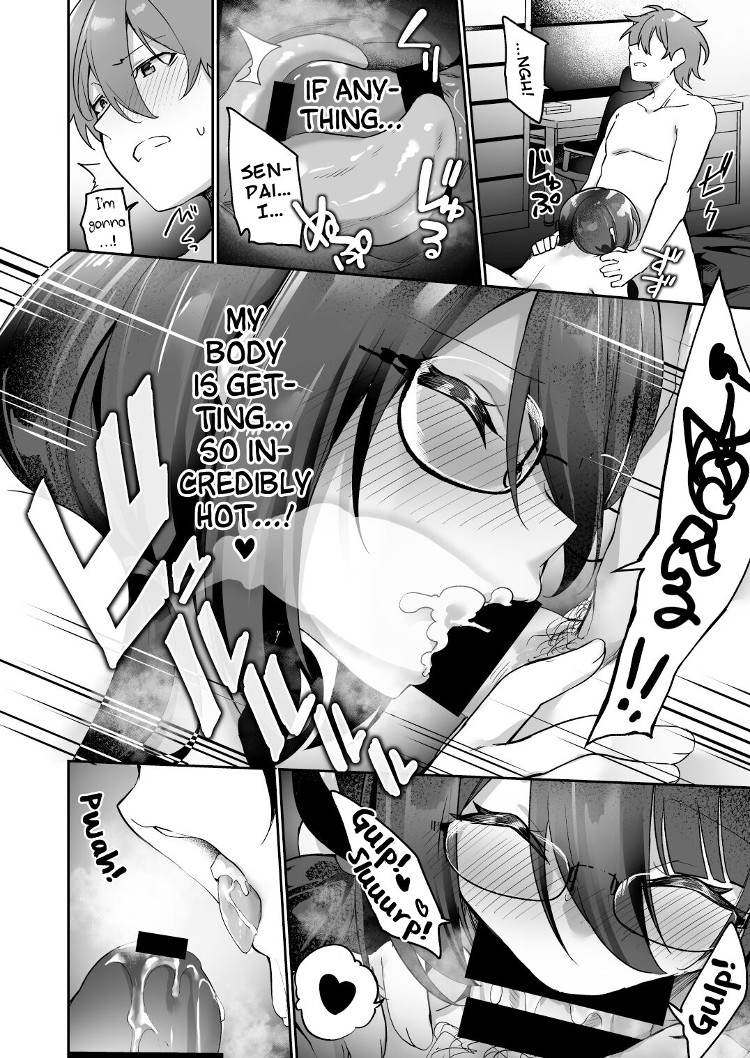 Boku no Koe o Kiku dake de Hatsujou Shichau Yandere Kyonyuu Kouhai ni Karada o Irekaerarete Shimatta! page 37