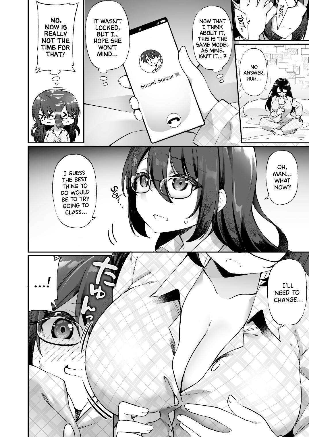 Boku no Koe o Kiku dake de Hatsujou Shichau Yandere Kyonyuu Kouhai ni Karada o Irekaerarete Shimatta! page 5