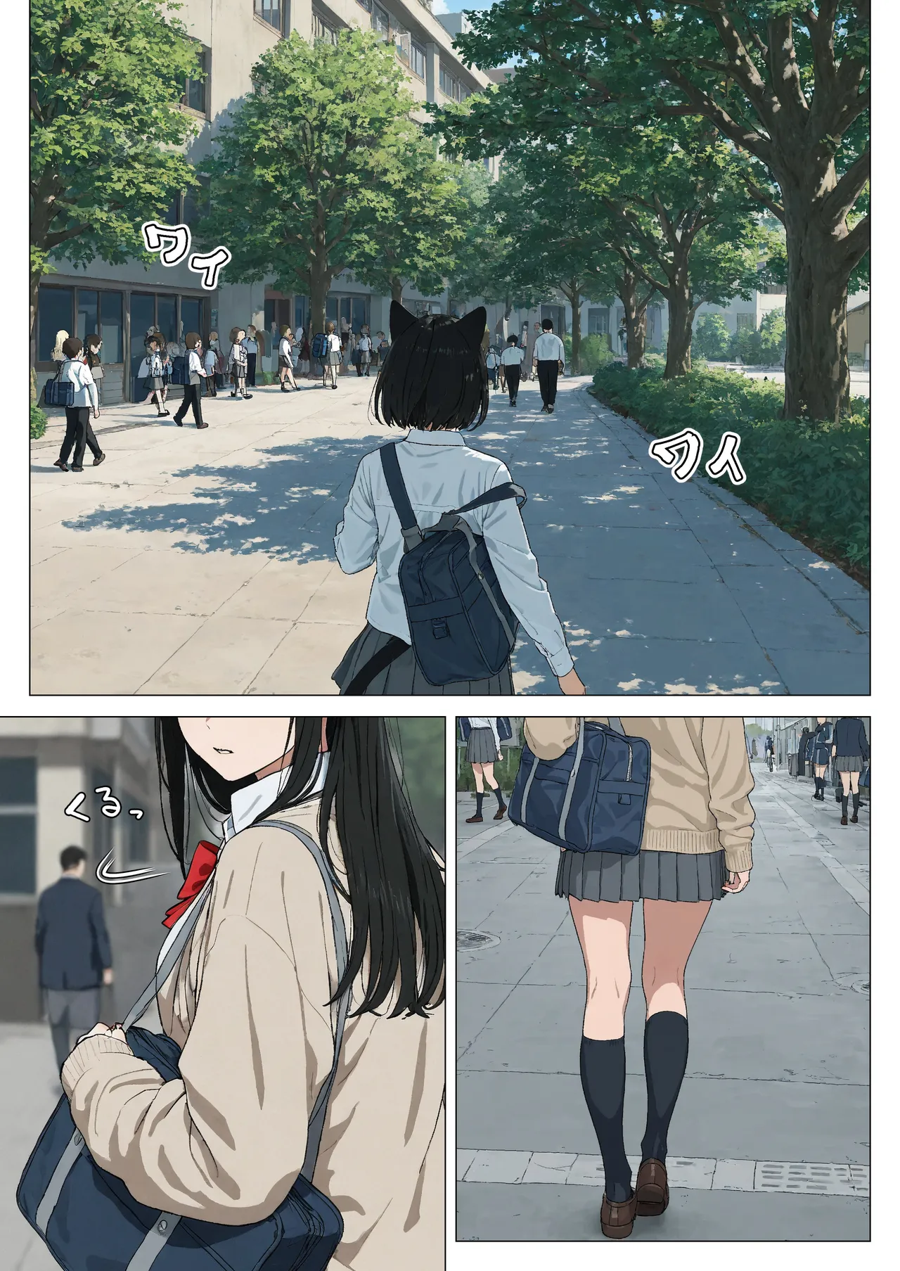 Boku no Seiyoku Shori Gakari ni, Kurokami Gal Elf ga Ninmei Sareta Hanashi page 134