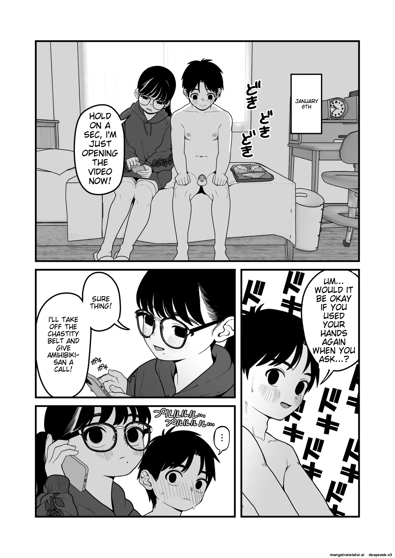 Boku to Kanojo to Goshujin-sama no Fuyuyasumi 1-3 page 100