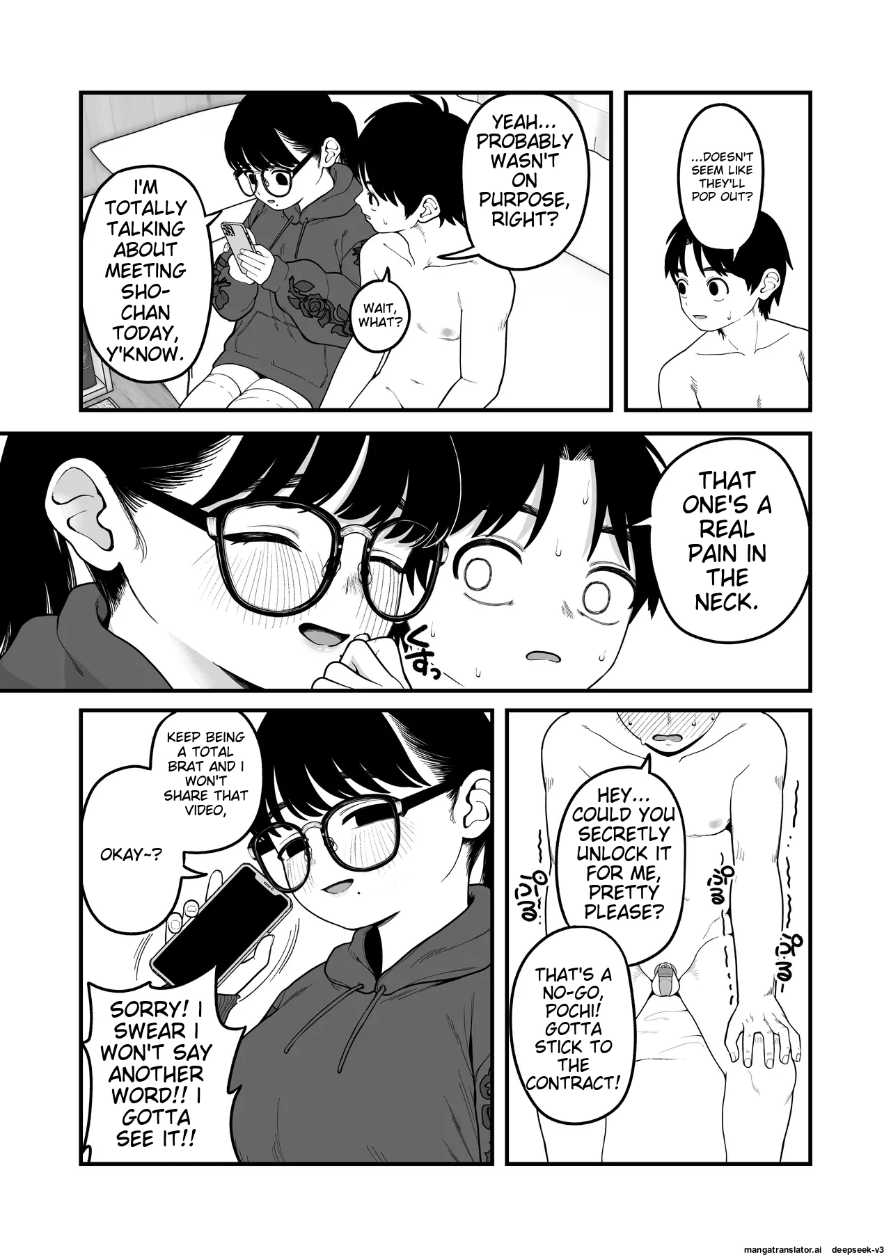 Boku to Kanojo to Goshujin-sama no Fuyuyasumi 1-3 page 101