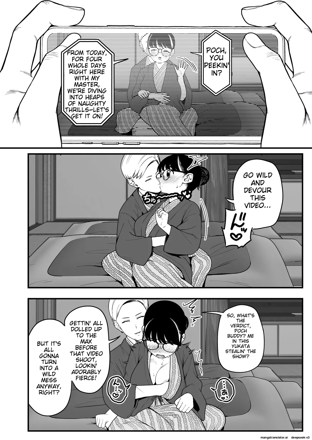 Boku to Kanojo to Goshujin-sama no Fuyuyasumi 1-3 page 102