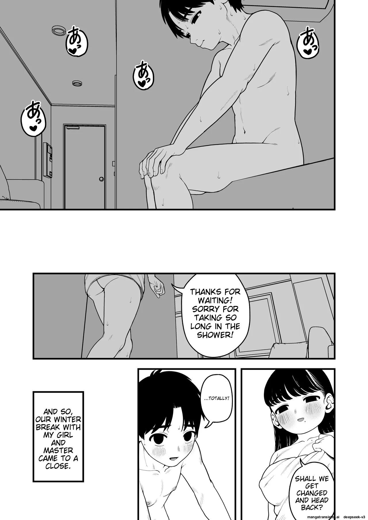 Boku to Kanojo to Goshujin-sama no Fuyuyasumi 1-3 page 131