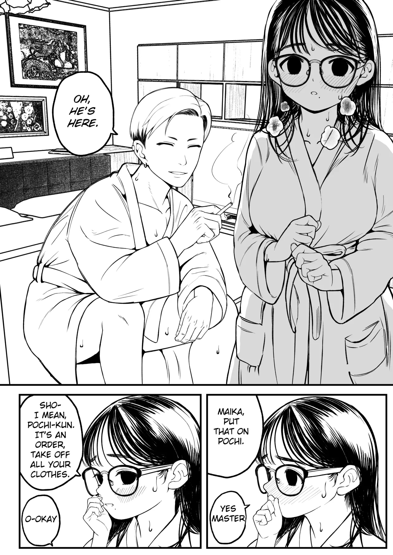 Boku to Kanojo to Goshujin-sama no Fuyuyasumi 1-3 page 14
