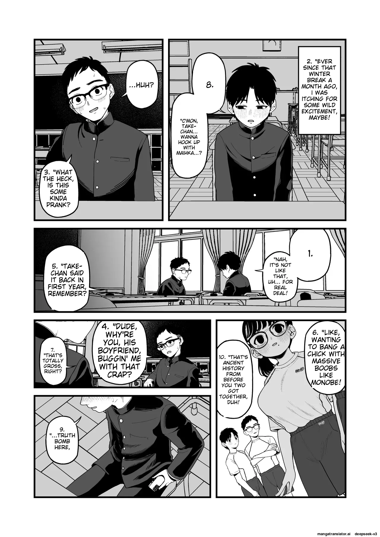 Boku to Kanojo to Goshujin-sama no Fuyuyasumi 1-3 page 145