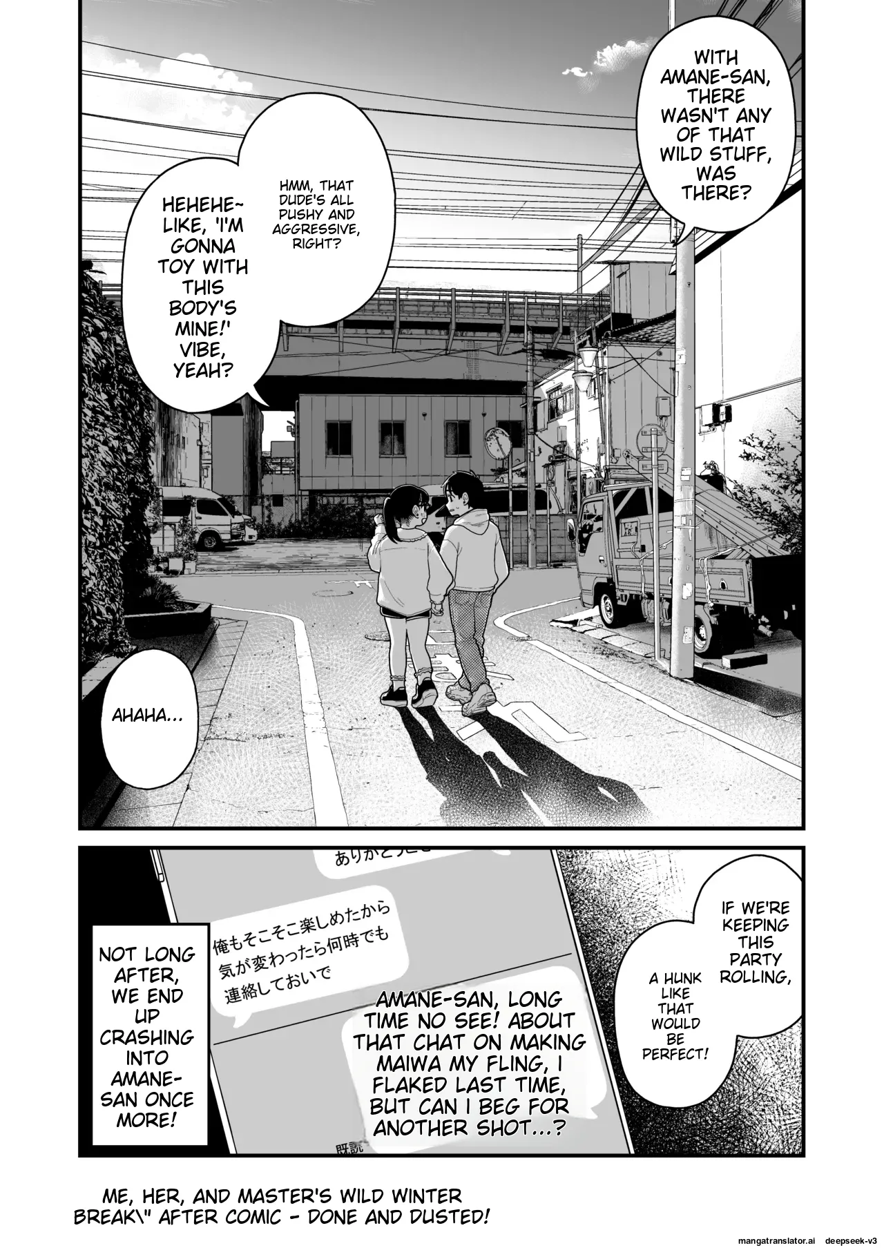 Boku to Kanojo to Goshujin-sama no Fuyuyasumi 1-3 page 180