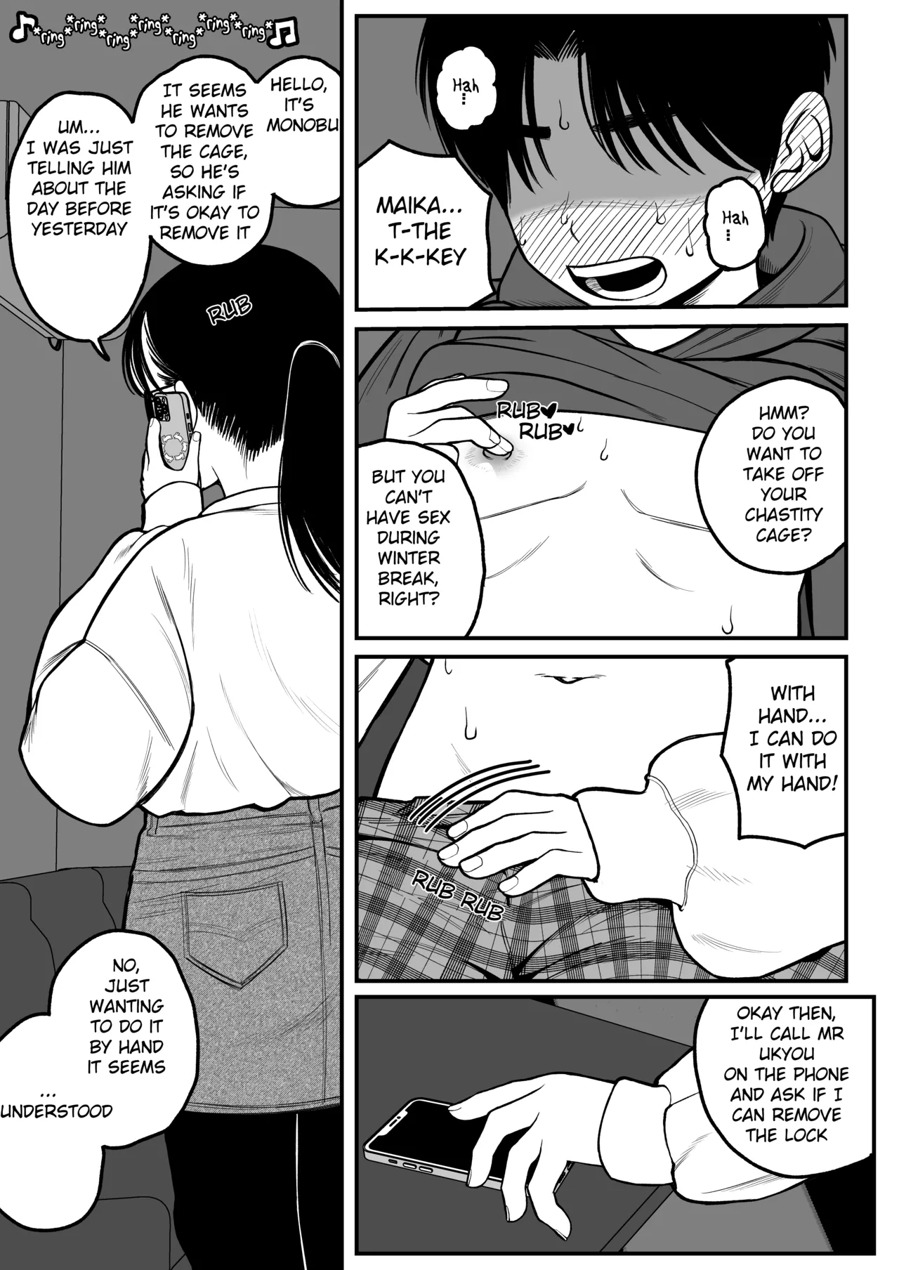 Boku to Kanojo to Goshujin-sama no Fuyuyasumi 1-3 page 33