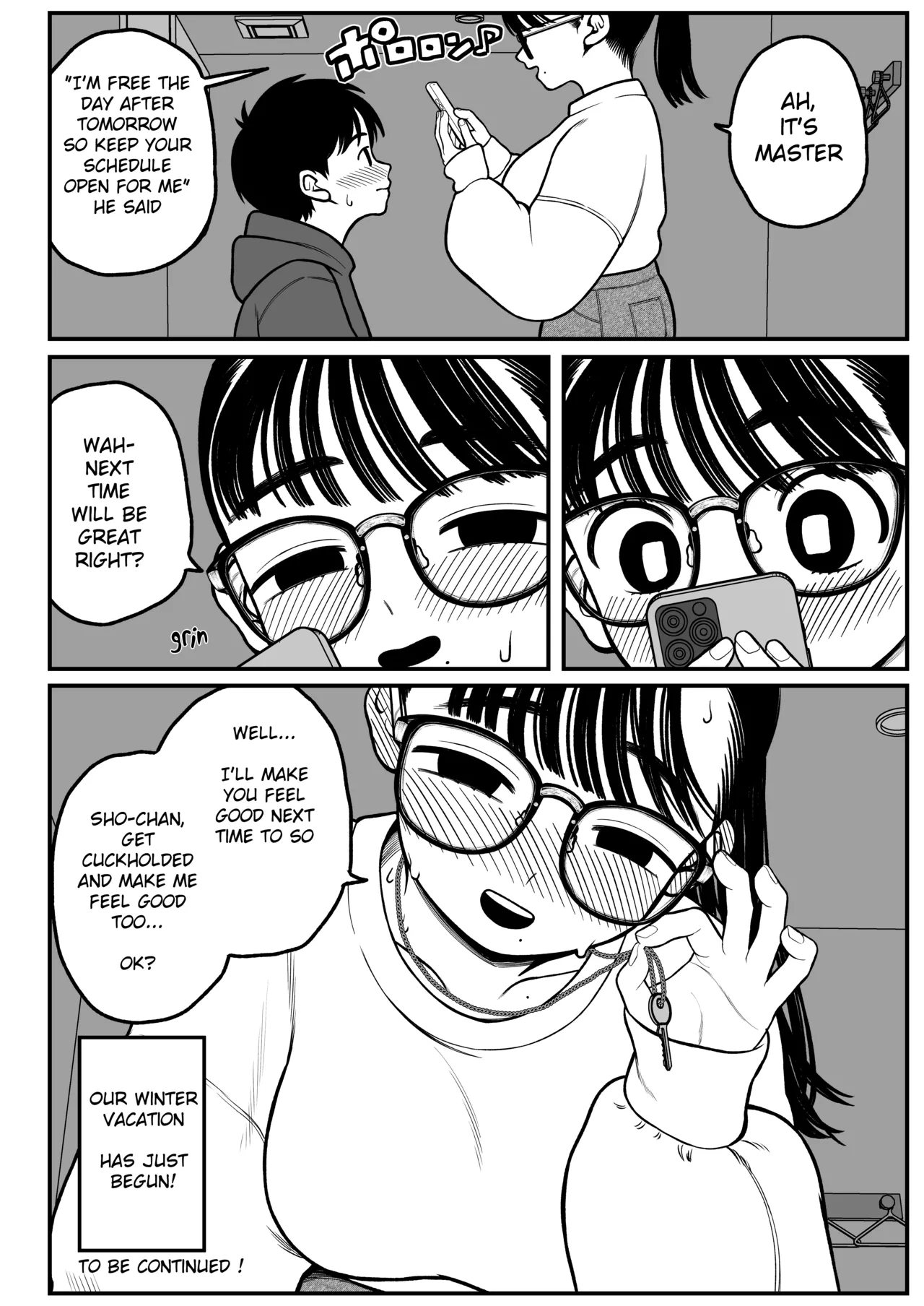 Boku to Kanojo to Goshujin-sama no Fuyuyasumi 1-3 page 42