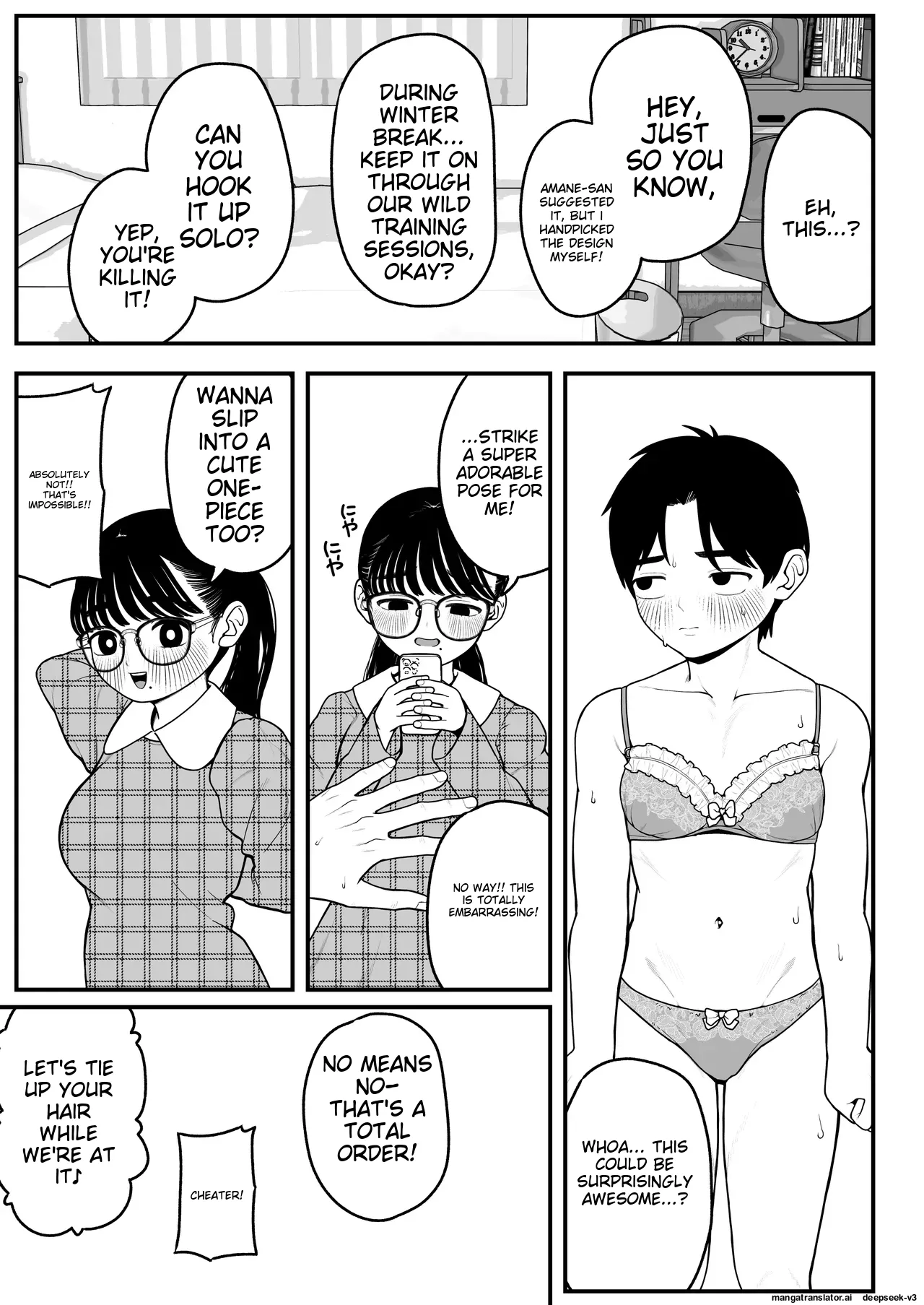 Boku to Kanojo to Goshujin-sama no Fuyuyasumi 1-3 page 63