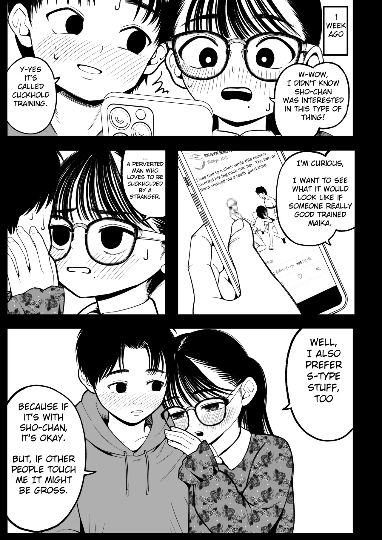 Boku to Kanojo to Goshujin-sama no Fuyuyasumi 1-3 page 9