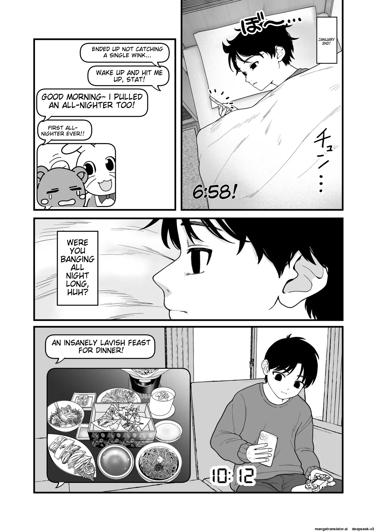 Boku to Kanojo to Goshujin-sama no Fuyuyasumi 1-3 page 92