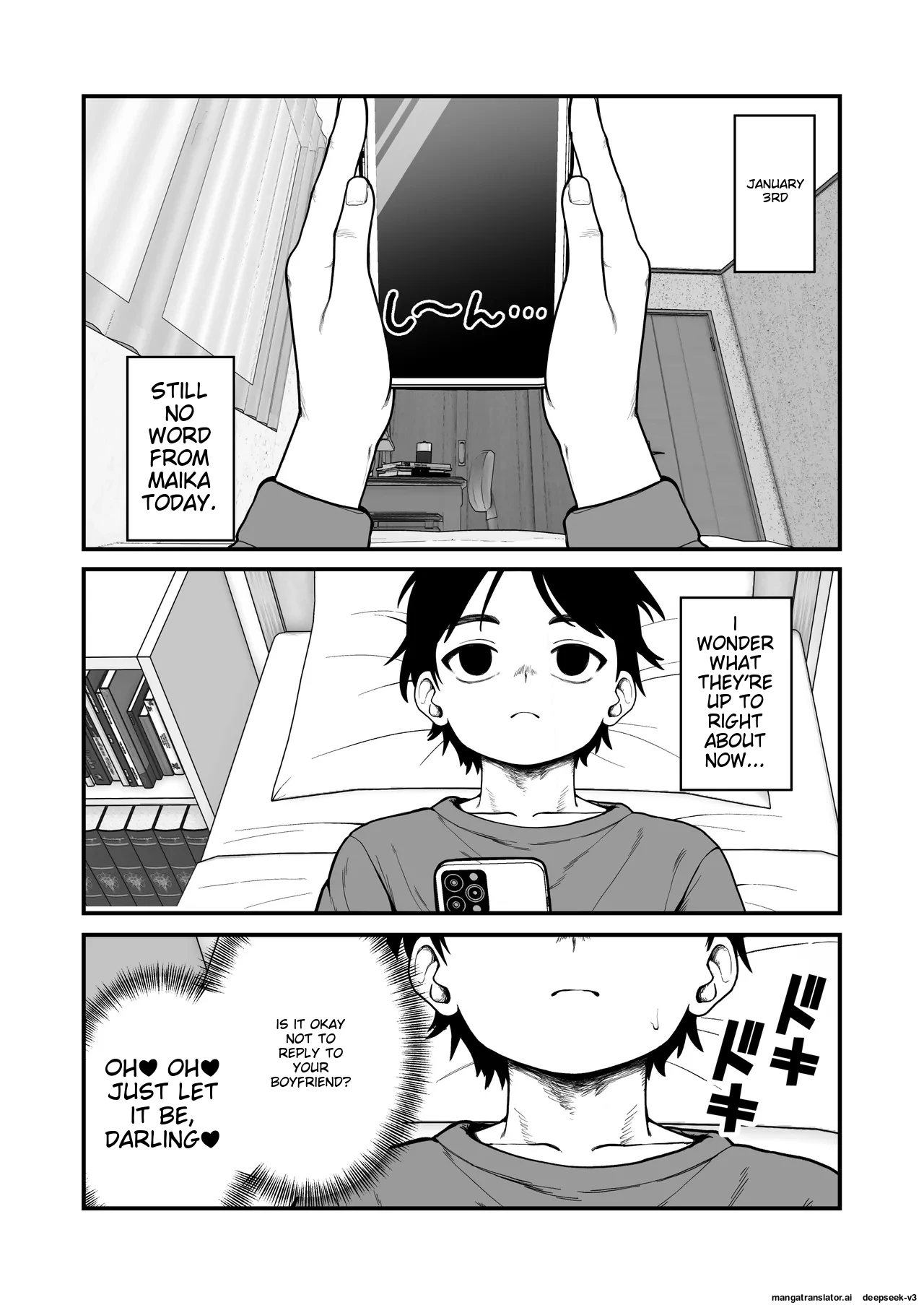 Boku to Kanojo to Goshujin-sama no Fuyuyasumi 1-3 page 94