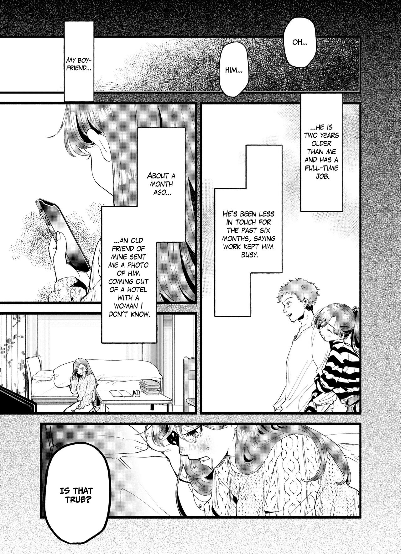 Boku to Mitosaka wa, Kyou dake Shinyuu ja Nai|Just This Evening, We Are Not Best Friends page 9