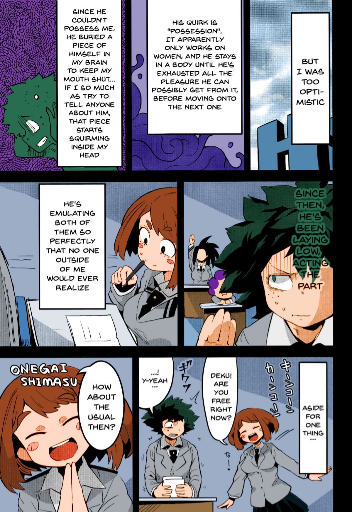 Boku to Nottori Villain Nakademia page 6