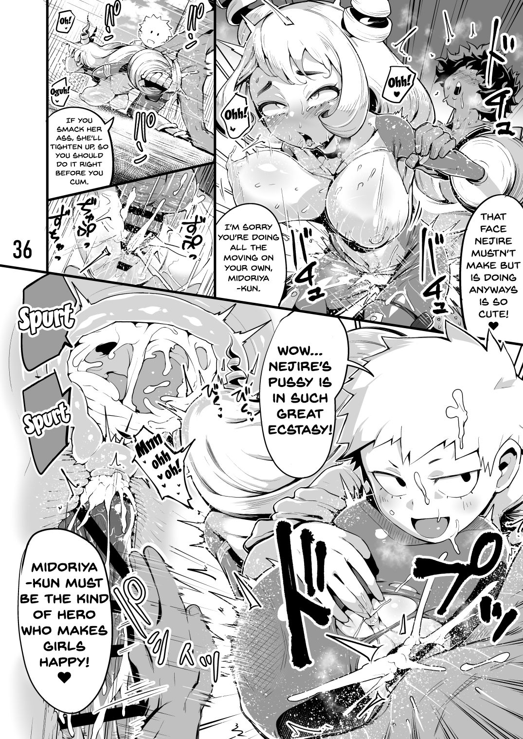 Boku to Nottori Villain Nakademia Vol. 3 page 35