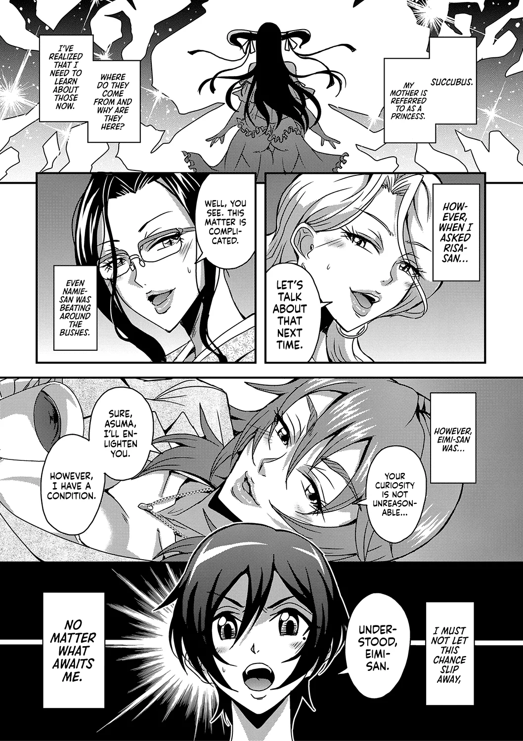 Boku to Succubus Mama-tachi to no Harem Life page 104